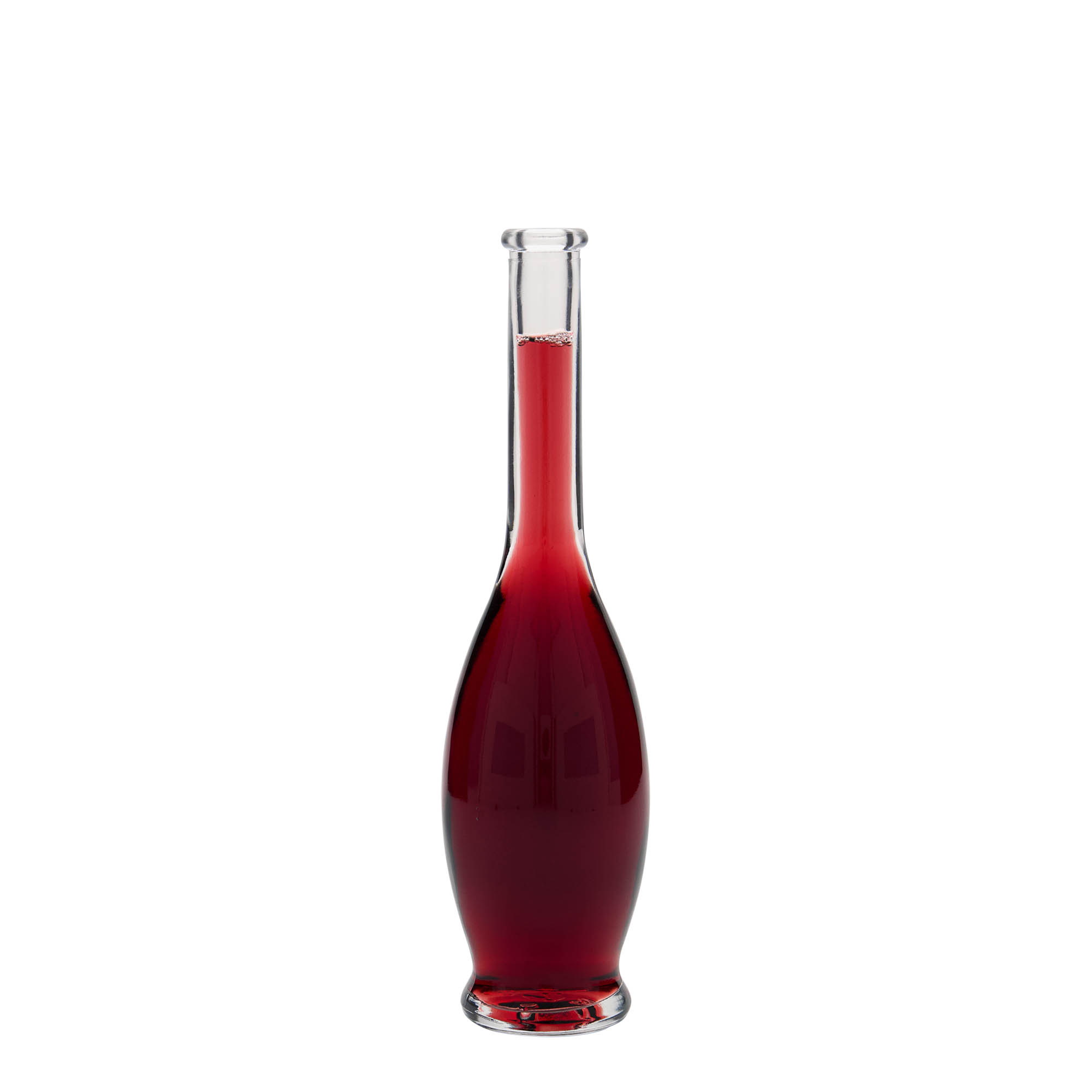 Bouteille en verre 100 ml 'Gina', bouchage: bouchon