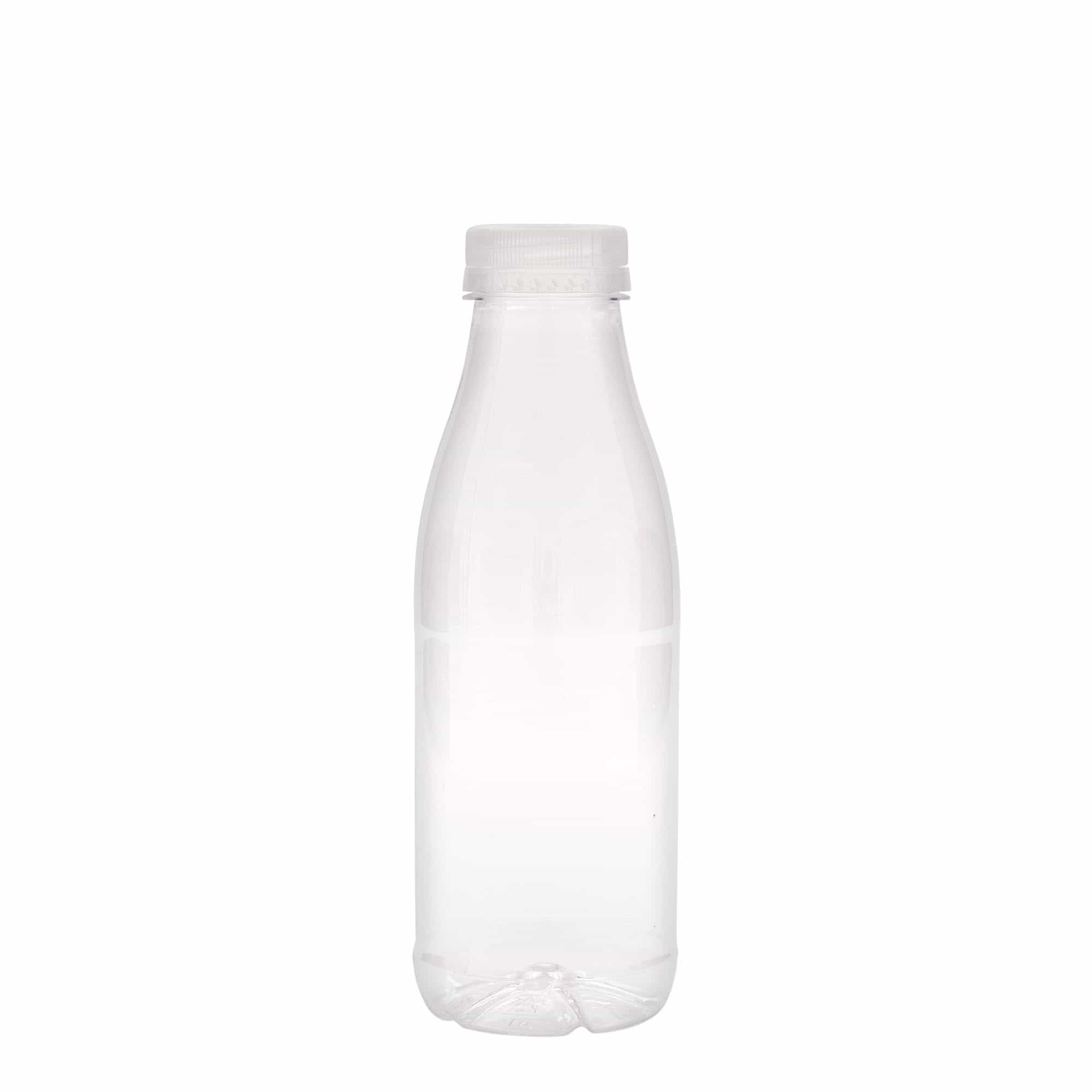 Bouteille en PET 500 ml 'Milk and Juice', plastique, bouchage: 38 mm