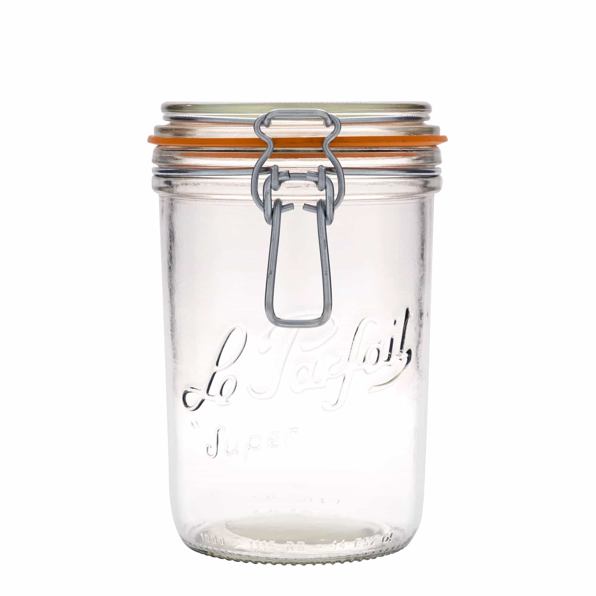 Pot met beugelsluiting 'Le Parfait Super Terrine', 1000 ml, monding: beugelsluiting