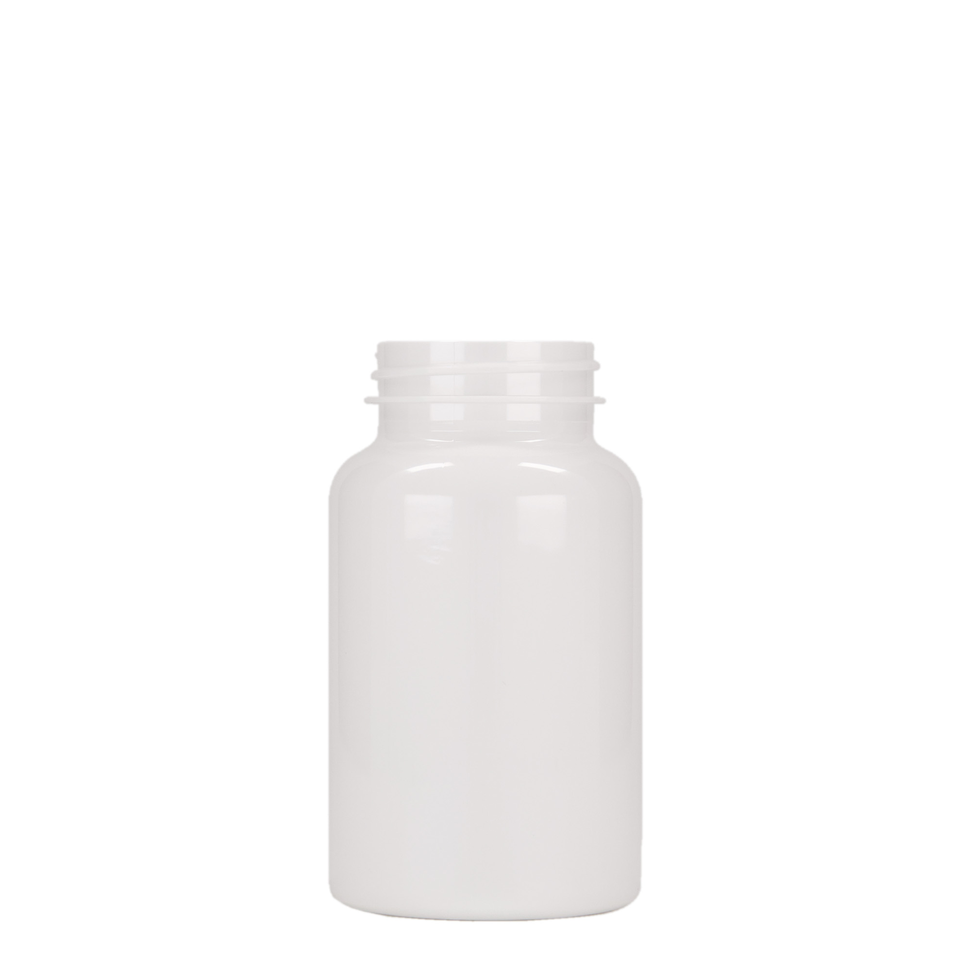 Packer en PET 200 ml, plastique, blanc, bouchage: GPI 45/400