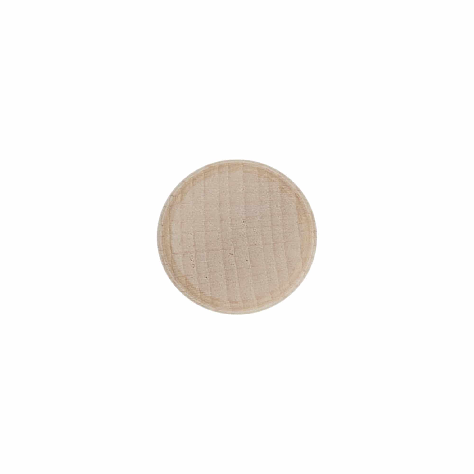 Bouchon à poignée avec ouverture de dosage 19 mm, plastique-bois, multicolore, pour bouchage: bouchon