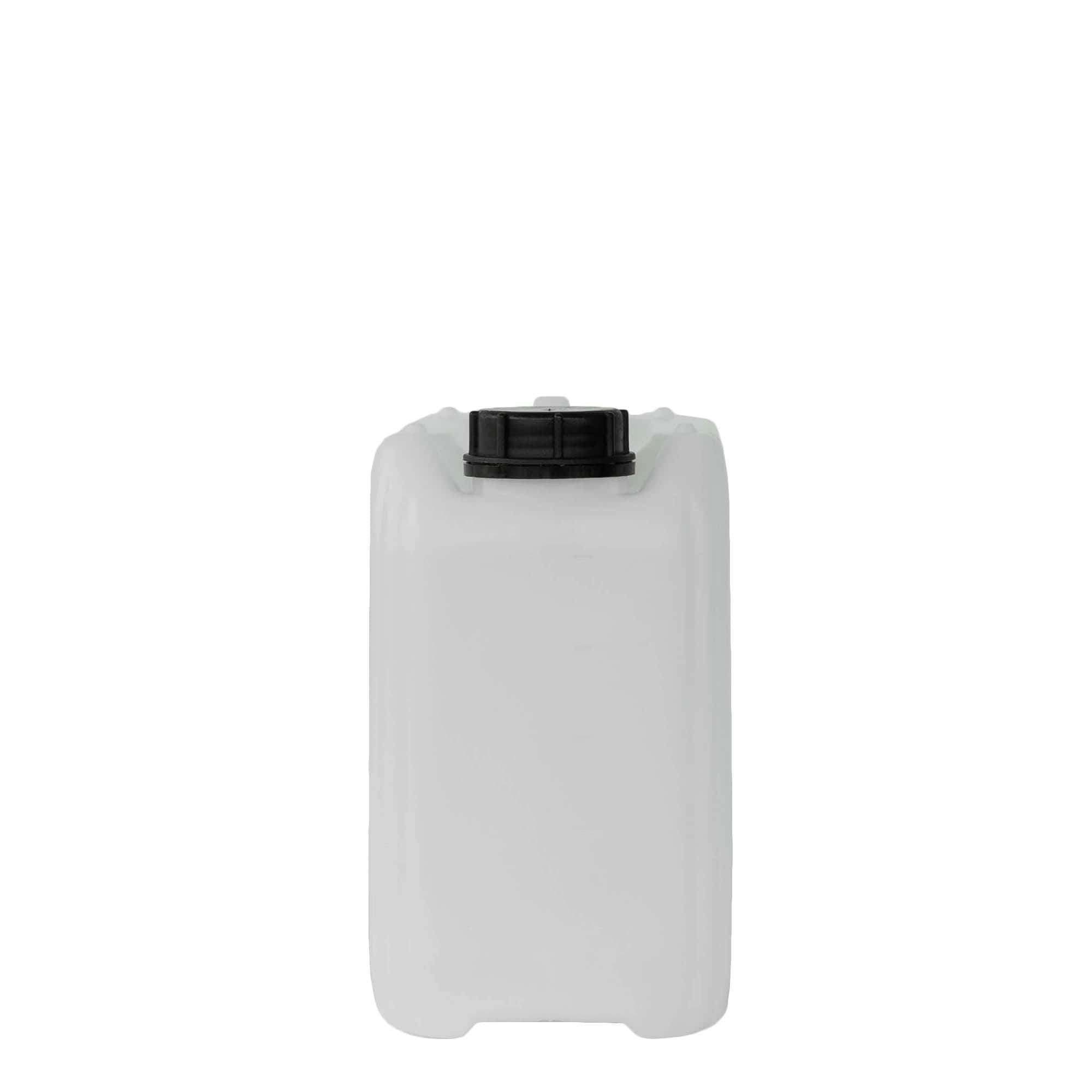 Jerrycan, 5 l, rechthoekig, HDPE-kunststof, naturel, monding: ND 55