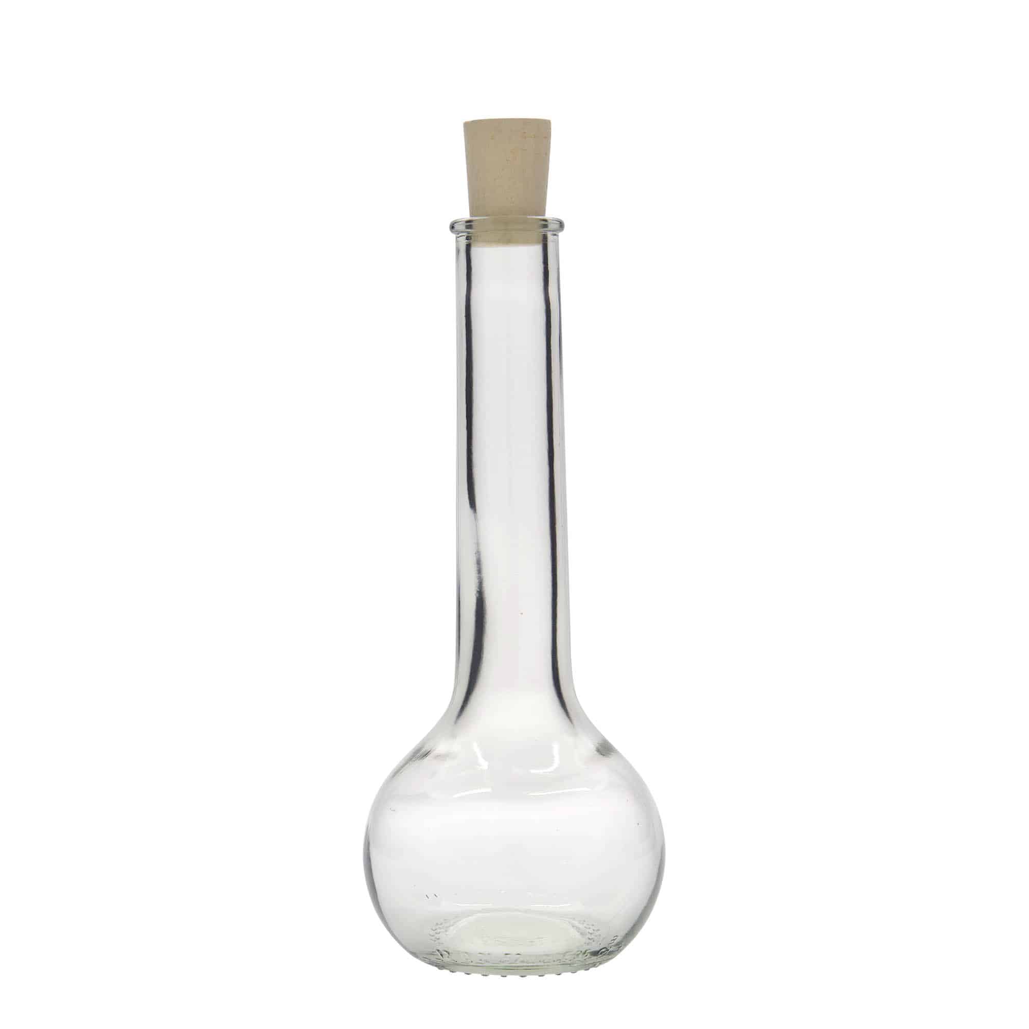 Bouteille en verre 200 ml 'Tulipano', bouchage: bouchon